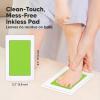 image4Pack Inkless Baby Hand and Footprint Kit  Mess Free Ink Pad for Newborn Keepsake Dog Nose ampamp Paw Print Kit Clean Touch Ink Pad for Baby Hand ampamp Footprints Ideal New Mom Gifts Jet BlackFiesta