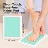 image4Pack Inkless Baby Hand and Footprint Kit  Mess Free Ink Pad for Newborn Keepsake Dog Nose ampamp Paw Print Kit Clean Touch Ink Pad for Baby Hand ampamp Footprints Ideal New Mom Gifts Jet BlackPopsicle