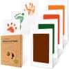 image4Pack Inkless Baby Hand and Footprint Kit  Mess Free Ink Pad for Newborn Keepsake Dog Nose ampamp Paw Print Kit Clean Touch Ink Pad for Baby Hand ampamp Footprints Ideal New Mom Gifts Jet BlackAutumn