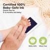 image4Pack Inkless Baby Hand and Footprint Kit  Mess Free Ink Pad for Newborn Keepsake Dog Nose ampamp Paw Print Kit Clean Touch Ink Pad for Baby Hand ampamp Footprints Ideal New Mom Gifts Jet BlackTwilight