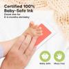 image4Pack Inkless Baby Hand and Footprint Kit  Mess Free Ink Pad for Newborn Keepsake Dog Nose ampamp Paw Print Kit Clean Touch Ink Pad for Baby Hand ampamp Footprints Ideal New Mom Gifts Jet BlackPopsicle