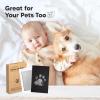 image4Pack Inkless Baby Hand and Footprint Kit  Mess Free Ink Pad for Newborn Keepsake Dog Nose ampamp Paw Print Kit Clean Touch Ink Pad for Baby Hand ampamp Footprints Ideal New Mom Gifts Jet BlackSilver