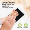 image4Pack Inkless Baby Hand and Footprint Kit  Mess Free Ink Pad for Newborn Keepsake Dog Nose ampamp Paw Print Kit Clean Touch Ink Pad for Baby Hand ampamp Footprints Ideal New Mom Gifts Jet BlackJetNavy