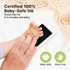 image4Pack Inkless Baby Hand and Footprint Kit  Mess Free Ink Pad for Newborn Keepsake Dog Nose ampamp Paw Print Kit Clean Touch Ink Pad for Baby Hand ampamp Footprints Ideal New Mom Gifts Jet BlackJetNavy