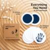 image4Pack Inkless Baby Hand and Footprint Kit  Mess Free Ink Pad for Newborn Keepsake Dog Nose ampamp Paw Print Kit Clean Touch Ink Pad for Baby Hand ampamp Footprints Ideal New Mom Gifts Jet BlackNavy