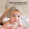 image6Pack Soft Baby Washcloths Viscose from Bamboo  Kids Newborn Bath Towels Infant Shower Toddler Reusable Face Towel Gentle on Skin Face Wash Cloths for Babies 10x10 WhiteEarth Brown