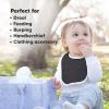 image8Pack Organic Baby Bibs for Boys Girls  Soft Cotton Drooling and Teething Bibs for Baby Girl ampamp Boy Extra Absorbent Easy To Clean ampamp Put On for Toddler Newborn Infant 024 Months Sweet CharmBasics