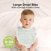 image8Pack Organic Baby Bibs for Boys Girls  Soft Cotton Drooling and Teething Bibs for Baby Girl ampamp Boy Extra Absorbent Easy To Clean ampamp Put On for Toddler Newborn Infant 024 Months Sweet CharmWilderness