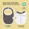 image8Pack Organic Baby Bibs for Boys Girls  Soft Cotton Drooling and Teething Bibs for Baby Girl ampamp Boy Extra Absorbent Easy To Clean ampamp Put On for Toddler Newborn Infant 024 Months Sweet CharmBasics