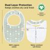 image8Pack Organic Baby Bibs for Boys Girls  Soft Cotton Drooling and Teething Bibs for Baby Girl ampamp Boy Extra Absorbent Easy To Clean ampamp Put On for Toddler Newborn Infant 024 Months Sweet CharmNordic