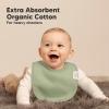 image8Pack Organic Baby Bibs for Boys Girls  Soft Cotton Drooling and Teething Bibs for Baby Girl ampamp Boy Extra Absorbent Easy To Clean ampamp Put On for Toddler Newborn Infant 024 Months Sweet CharmEmbrace