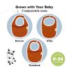 image8Pack Organic Baby Bibs for Boys Girls  Soft Cotton Drooling and Teething Bibs for Baby Girl ampamp Boy Extra Absorbent Easy To Clean ampamp Put On for Toddler Newborn Infant 024 Months Sweet CharmBasics