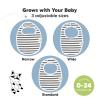 image8Pack Organic Baby Bibs for Boys Girls  Soft Cotton Drooling and Teething Bibs for Baby Girl ampamp Boy Extra Absorbent Easy To Clean ampamp Put On for Toddler Newborn Infant 024 Months Sweet CharmGrayscale