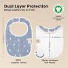 image8Pack Organic Baby Bibs for Boys Girls  Soft Cotton Drooling and Teething Bibs for Baby Girl ampamp Boy Extra Absorbent Easy To Clean ampamp Put On for Toddler Newborn Infant 024 Months Sweet CharmPets  Paws