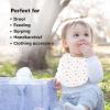 image8Pack Organic Baby Bibs for Boys Girls  Soft Cotton Drooling and Teething Bibs for Baby Girl ampamp Boy Extra Absorbent Easy To Clean ampamp Put On for Toddler Newborn Infant 024 Months Sweet CharmButterflies