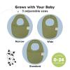 image8Pack Organic Baby Bibs for Boys Girls  Soft Cotton Drooling and Teething Bibs for Baby Girl ampamp Boy Extra Absorbent Easy To Clean ampamp Put On for Toddler Newborn Infant 024 Months Sweet CharmCruise