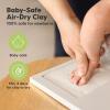 imageBaby Hand and Footprint Kit  Clay Handprint Keepsake Frame Newborn Nursery Picture Frame Personalized New Mom Gifts for Baby Shower ampamp Registry Alpine WhiteCornflower