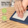 imageBaby Hand and Footprint Kit  Clay Handprint Keepsake Frame Newborn Nursery Picture Frame Personalized New Mom Gifts for Baby Shower ampamp Registry Alpine WhiteMidnight Blue