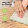 imageBaby Hand and Footprint Kit  Clay Handprint Keepsake Frame Newborn Nursery Picture Frame Personalized New Mom Gifts for Baby Shower ampamp Registry Alpine WhiteSage
