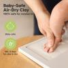imageBaby Hand and Footprint Kit  Clay Handprint Keepsake Frame Newborn Nursery Picture Frame Personalized New Mom Gifts for Baby Shower ampamp Registry Alpine WhiteVintage White