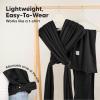 imageKeaBabies Baby Wrap Carrier Ring Sling  Easy to Wear Adjustable DLite Baby Carrier Newborn to Toddler Infant Carrying Shirt Hands Free Bonding Breathable Fabric Wearing Wrap Stone GrayTrendy Black