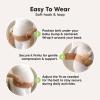 imageKeaBabies Maternity Belly Bands for Pregnant Women  Soft ampamp Breathable Pregnancy Belly Support Band Adjustable Maternity Belt for Back Pelvic Support Comfortable Easy to Use Classic Ivory MLWarm Tan