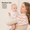 imageOrganic Burp Cloths Baby Boy ampamp Girl  5Pack Super Absorbent Cotton Burping Cloths for Babies Soft ampamp Plush Newborn Spit Up Rags Infant Towels for Milk Spit Up Unisex Large 21quot x 10quot CountrysideToy Land