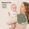 imageOrganic Burp Cloths Baby Boy ampamp Girl  5Pack Super Absorbent Cotton Burping Cloths for Babies Soft ampamp Plush Newborn Spit Up Rags Infant Towels for Milk Spit Up Unisex Large 21quot x 10quot CountrysideMesozoic