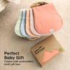 imageOrganic Burp Cloths Baby Boy ampamp Girl  5Pack Super Absorbent Cotton Burping Cloths for Babies Soft ampamp Plush Newborn Spit Up Rags Infant Towels for Milk Spit Up Unisex Large 21quot x 10quot CountrysideFlora DewQuin