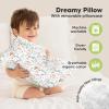 imageToddler Pillow with Pillowcase  13x18 My Little Dreamy Kids Travel Bed Pillows for Sleeping Organic Cotton Small Pillowcase Soft ampamp Breathable Machine Washable Toddlers 25 Years Old Soft WhiteRoadway