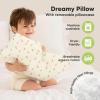 imageToddler Pillow with Pillowcase  13x18 My Little Dreamy Kids Travel Bed Pillows for Sleeping Organic Cotton Small Pillowcase Soft ampamp Breathable Machine Washable Toddlers 25 Years Old Soft WhiteFox Tales