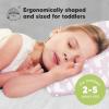 imageToddler Pillow with Pillowcase  13x18 My Little Dreamy Kids Travel Bed Pillows for Sleeping Organic Cotton Small Pillowcase Soft ampamp Breathable Machine Washable Toddlers 25 Years Old Soft WhiteAlpacas