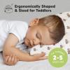 imageToddler Pillow with Pillowcase  13x18 My Little Dreamy Kids Travel Bed Pillows for Sleeping Organic Cotton Small Pillowcase Soft ampamp Breathable Machine Washable Toddlers 25 Years Old Soft WhiteTractor