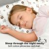 imageToddler Pillow with Pillowcase  13x18 My Little Dreamy Kids Travel Bed Pillows for Sleeping Organic Cotton Small Pillowcase Soft ampamp Breathable Machine Washable Toddlers 25 Years Old Soft WhiteThe Wild