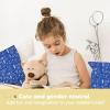 imageToddler Pillow with Pillowcase  13x18 My Little Dreamy Kids Travel Bed Pillows for Sleeping Organic Cotton Small Pillowcase Soft ampamp Breathable Machine Washable Toddlers 25 Years Old Soft WhiteOff to Space