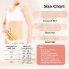 image3 in 1 Postpartum Belly Support Recovery Wrap  Postpartum Belly Band After Birth Brace Slimming Girdles Body Shaper Waist Shapewear Post Surgery Pregnancy Belly Support Band Midnight Black MLClassic Ivory