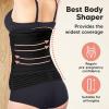image3 in 1 Postpartum Belly Support Recovery Wrap  Postpartum Belly Band After Birth Brace Slimming Girdles Body Shaper Waist Shapewear Post Surgery Pregnancy Belly Support Band Midnight Black MLMidnight Black