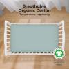 imageKeaBabies 2Pack Organic Crib Sheets for Boys Girls  52x28 Fitted Crib Mattress Sheet Neutral Breathable Jersey Cotton Cover for Baby Bed Toddler Mattress Soft ampamp Cute Prints WoodlandToasty