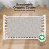 imageKeaBabies 2Pack Organic Crib Sheets for Boys Girls  52x28 Fitted Crib Mattress Sheet Neutral Breathable Jersey Cotton Cover for Baby Bed Toddler Mattress Soft ampamp Cute Prints WoodlandSavannah