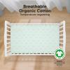 imageKeaBabies 2Pack Organic Crib Sheets for Boys Girls  52x28 Fitted Crib Mattress Sheet Neutral Breathable Jersey Cotton Cover for Baby Bed Toddler Mattress Soft ampamp Cute Prints WoodlandLunaris