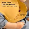 imageKeaBabies 2Pack Silicone Baby Bibs for Eating  Sturdy FoodGrade Silicone Bibs for Babies Girl Boy Large Food Catcher Clean ampamp Put On Easily Waterproof Toddler Feeding Essentials SlateHarvest