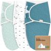 imageKeaBabies 3Pack Organic Baby Swaddle Sleep Sacks  Swaddles for Newborns Infant 03 Months Baby Girls Boys Soft ampamp Snug Newborn Sleep Sack Nursery Swaddling Blankets NordicGalaxy