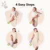 imageKeaBabies 3Pack Organic Baby Swaddle Sleep Sacks  Swaddles for Newborns Infant 03 Months Baby Girls Boys Soft ampamp Snug Newborn Sleep Sack Nursery Swaddling Blankets NordicBumble Bear