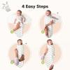 imageKeaBabies 3Pack Organic Baby Swaddle Sleep Sacks  Swaddles for Newborns Infant 03 Months Baby Girls Boys Soft ampamp Snug Newborn Sleep Sack Nursery Swaddling Blankets NordicCosmo