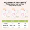 imageKeaBabies 3Pack Organic Baby Swaddle Sleep Sacks  Swaddles for Newborns Infant 03 Months Baby Girls Boys Soft ampamp Snug Newborn Sleep Sack Nursery Swaddling Blankets NordicCloud