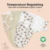 imageKeaBabies 3Pack Organic Baby Swaddle Sleep Sacks  Swaddles for Newborns Infant 03 Months Baby Girls Boys Soft ampamp Snug Newborn Sleep Sack Nursery Swaddling Blankets NordicDino Ridge