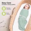 imageKeaBabies 3Pack Organic Baby Swaddle Sleep Sacks  Swaddles for Newborns Infant 03 Months Baby Girls Boys Soft ampamp Snug Newborn Sleep Sack Nursery Swaddling Blankets NordicRipple