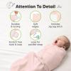 imageKeaBabies 3Pack Organic Baby Swaddle Sleep Sacks  Swaddles for Newborns Infant 03 Months Baby Girls Boys Soft ampamp Snug Newborn Sleep Sack Nursery Swaddling Blankets NordicAbc Land Rose