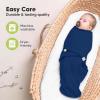 imageKeaBabies 3Pack Organic Baby Swaddle Sleep Sacks  Swaddles for Newborns Infant 03 Months Baby Girls Boys Soft ampamp Snug Newborn Sleep Sack Nursery Swaddling Blankets NordicFrost