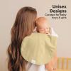 imageKeaBabies 4Pack Baby Burp Cloths Baby Girl Boy  Organic Cotton Burp Cloth Extra Large Absorbent Soft Burping Cloths ampamp Bibs Set for Babies Newborn Burp Clothes Thick Burp Rags FleurPalms